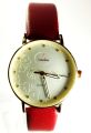 Noble Ladies Fashion Watch Butterfly Dial Leather Strap Casual Watch For  Girls Women. 