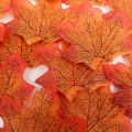 50Pcs Artificial Maple Leaves Autumn Leaves for Home Wedding Christmas Party Decoration Fabric Maple Leaf. 