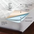 Quilted Waterproof Mattress Protector Cover ( Zipper All Size ). 