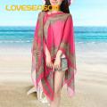 Loveseason Lady Beach Scarf Vintage Shawl Wrap Women Beach Shawl. 