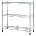 IKEA Shelving Unit Silver Color Galvanized. 