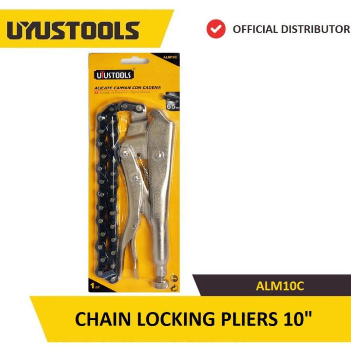 Heavy Duty Chain Locking Pliers - UYUSTOOLS ALM10C