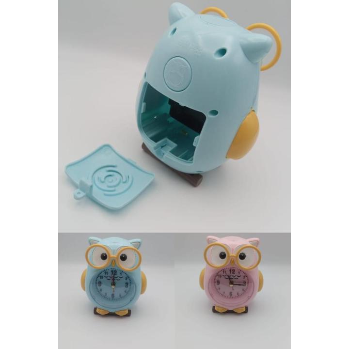 Creative Portable Mini Owl Shape Alarm Clock Table Clock for Children Kids Owl Clocks Art Decor
