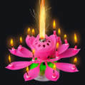 Flower Musical Amazing Birthday Cake Candle – Cake Decor- Party Decoration.. 
