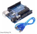 Arduino Uno R3 With Usb Cable. 