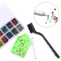2000Pcs DIY Rhinestone Set Rhinestone Setter Glue Tool Jewelry Accessories Tweezers Manual DIY Rhinestone Set (US Plug). 