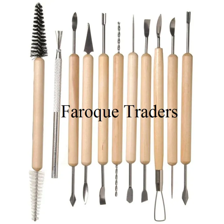 Wood%20Clay%20Sculpting%20Kit,%20Sculpt%20Smoothing%20Wax%20Carving%20Pottery%20Ceramic%20Tools,%20Polymer%20Shapers%20Modeling%20Carved%20Tool%20(11%20Pieces)%20-%20Image%202