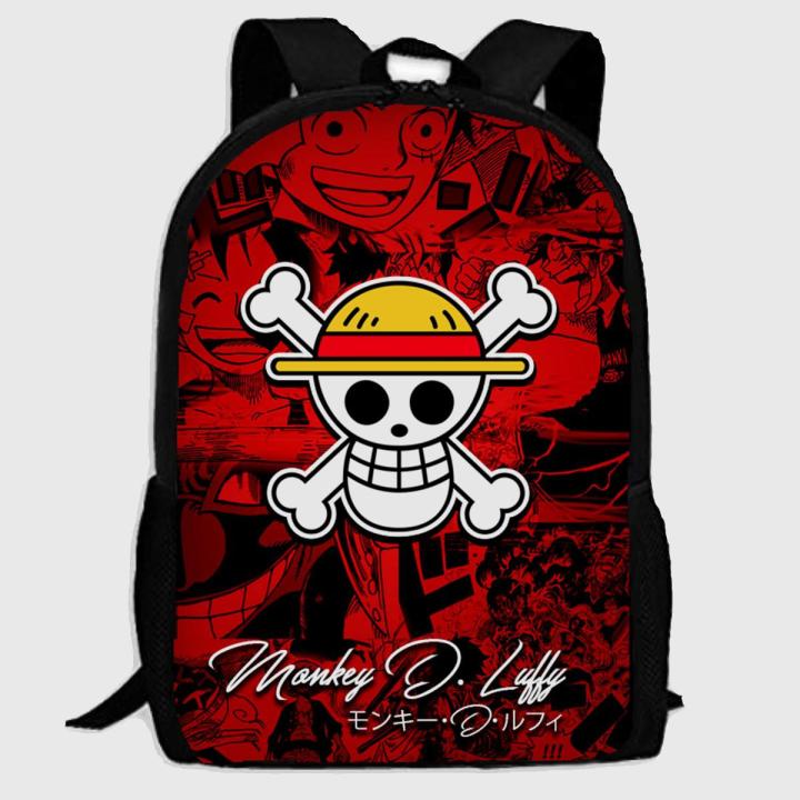 One Piece Backpack for Anime Fans Korean Otaku Bag at