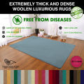 Natural Woolen Carpets and Rugs made of pure Wool for Living Room Rug, Dimension 3' x 5' / 4' x 6' / 6' x 9'. 