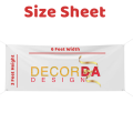 Personlized Panafle PVC Banner Print | Size: 6x3 Feet (72x36 Inches). 