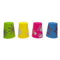 PinShang 12pcs Speed-Stacks Mini Stacking Cup Multi-color Speed Stacking Cup. 