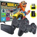 (ORIGNAL)M8 Video Game Stick Controllers 64GB 10000 Retro Video Games 2.4Ghz 2 Player Wireless Controllers Game Stick 4k Games. 