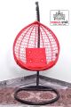 Single  Swing Chair Iron Jhoola With Cushion Set and Stand ( Best Swing Jhoola  )/ Mughal Star Steel Furniture. 