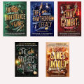 Set of 5 books:  The Inheritance Games Series ( The Inheritance Games + The Hawthorne Legacy + The Final Gambit + The Brothers Hawthorne + Game Untold ) Set of 5 Books by Jennifer Lynn Barnes English Novel - KS. 