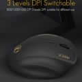 iMice G6 2.4GHz Wireless Mouse 6 Buttons 3 Level 1600 DPI Adjustable Ergonomic Vertical Mice Gaming Mouse for Laptop Desktop. 