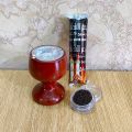 * Value Pack of 3 * Wooden Burner ( 3" Small ) + Bakhoor Powder + Charcoal Packet. 