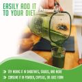 Organic Wheatgrass 113 gram Juice Powder - Sustainably Grown in The US - Instant Wheat Grass Juice Powder Made from Concentrated Juice - More Potent Than Organic Wheatgrass Powder -. 