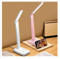 Multifunctional LED Eye Protection Dimmable Table Lamp Study/Work/Reading Light Study Foldable Desk lamp Universal Power socket with With 2 Type-A USB Ports & 2 Sockets, Extension Lead with USB Charging Extension. 