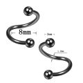 Earrings Anti-allergy Wear-resistant Stainless Steel Ear Studs. 