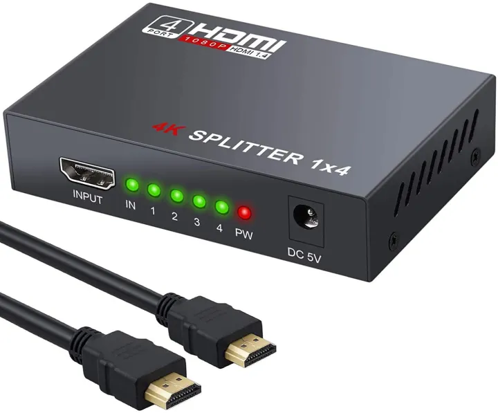 HDMI%20Splitter%201%20in%204%20Out%20-4K%20Hdmi%20Splitter%201x4%20Ports%20v1.4%20Powered%204K/2K%20Full%20Ultra%20HD%201080p%20US%20Adapter%203D%20Support%20-%20Image%206