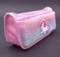 Multifunctional Kids Unicorn Gllitter Geometry Case Mini Travel Cosmetic Pouch.... 