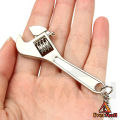 Mini Wrench Keychain - Creative Adjustable Metal Tool Keyring Cute Fidget Toy Key Holder Gift. 