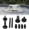9Pcs Small Fountain Nozzle Kit Water Fountain Nozzle Heads for Pond Fountain Submersible Pump Pool. 