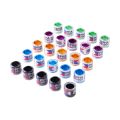 50/15 Pcs PHA Pigeon ring 2022 Pigeon foot ring Colored interior, pigeon foot ring with base Serial number PHA Pigeon. 