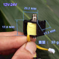 3V 6V 12V 24V Mini DC Solenoid Push Pull Open Frame Electromagnet Through Type Electric Magnet For Household Appliances Magnet. 
