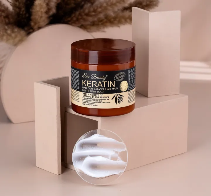 Keratin%20Hair%20Care%20Balance%20Hair%20Mask%20for%20Healthy%20Scalp%20For%20All%20Types%20of%20Skin%20500ml%20-%20Image%203