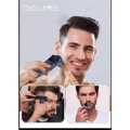 DALING DL-9218 3 In 1 cpmact size Rechargeable Hair Clipper Shaver beard Styling Hair Removal machine. 