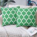 Cushion Cover Set of 2 Decorative Cushion Covers  (14"x14"). 