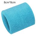 New Gym Cotton Sweatband Hand Band Wrist Guard Basketball Wristband. 