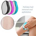 crystal hair remover stone Painless Epilator Reusable Depilation Tool for body hair. Portable Hair Removal Beauty Tool- Hair remover Stone for Man and Women. 