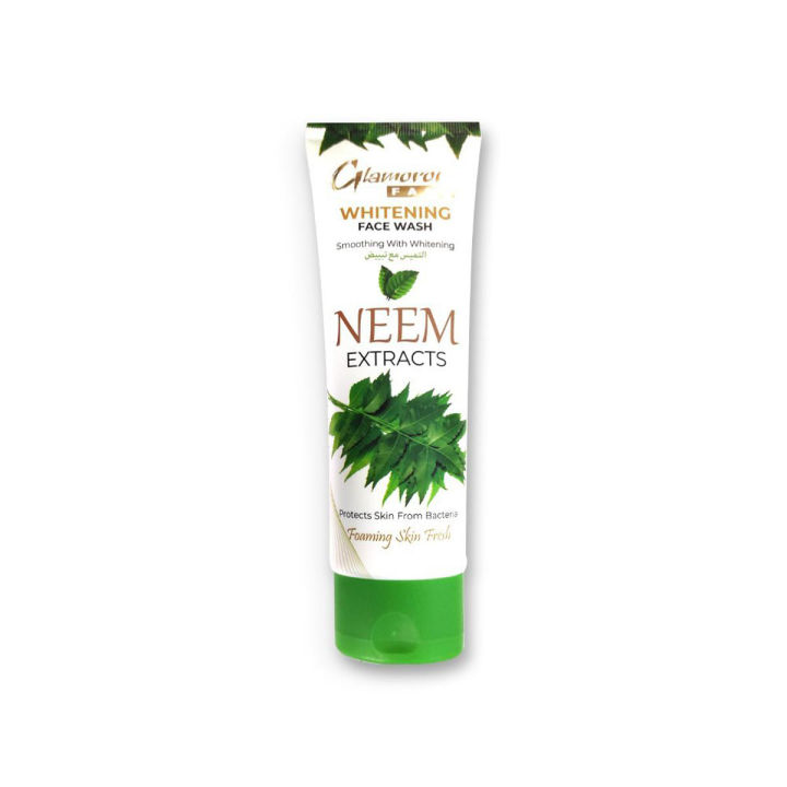 Glamorous Face Neem Face Wash Foaming Skin Fresh Neem Extracts Smoothing Face Wash