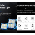 UXI 100-Watt Multifunctional Rechargeable LED Solar Flood Light With Removable Solar Plate. 