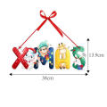 Merry Christmas Decor Door Decorations For Christmas Santa Claus Decorations New Year Party Pendants Christmas Door Hanger. 