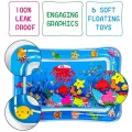 Baby Kids Water Play Mat Inflatable Infant Tummy Time Play mat - Baby Slap Pad 8 CM - For 3 to 24 Months Kids. 