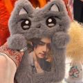 Kpop Idol ENHYPEN JAY Cute Plush Photocard Holder Cartoon Idol Lomo Card Protective Student Card Holder. 