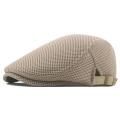 Men Cap Attractive Breathable Mesh Adjustable Men Beret Hat. 