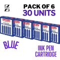Goldfish Ink Cartridge - Ink Pen Cartridge - Ink Cartridge For Fountain Pen - International Standard Ink Pen Cartridge  - Ink Pen Refills  By Zahabias.Pk. 