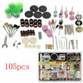 105 PCS Mini Drill Machine Accessories Rotary Tool Kit Rotary Drill Machine Toolkit Tool Kit Pen Grinder Toolkit Tool Kit Set Power Tools Grinder Toolkit Tool Kit. 