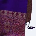 Purple Colour Acro Woolen Kani Palla Shawl / Stole For Her. 