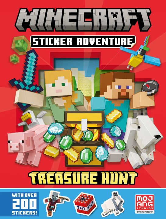 Liberty Books | Minecraft Sticker Adventure by Mojang Ab (100% Original)