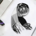 Muffler Contrast Color Washable Anti-pilling Men Winter Scarf. 