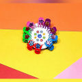 10 Pcs Mini Flower shape Hair small katcher Caught Girl Hair Accessories. 