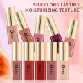 Small Bottle Matte Velvet Lip Glaze Waterproof Long-lasting Smooth Cream Texture Lipstick Lip Gloss Makeup. 