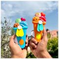 FKc fan with buble bottle Summer Cooling Children Mini Hand Pressure Fan Outdoor Portable Creative Cartoon Handheld Toy Hand Fan Without Battery Boys Girls Gifts. 