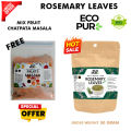 Rosemary Leaves ECOPURE ORGANICS Dry Fresh Premium Quality 100% Natural Herbal. 