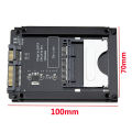 CFAST to SATA 3.0 HDD Adapter Card SATA 22 Pin Hard Disk Case CFAST Memory Card Reader for Industrial Equipment Test. 